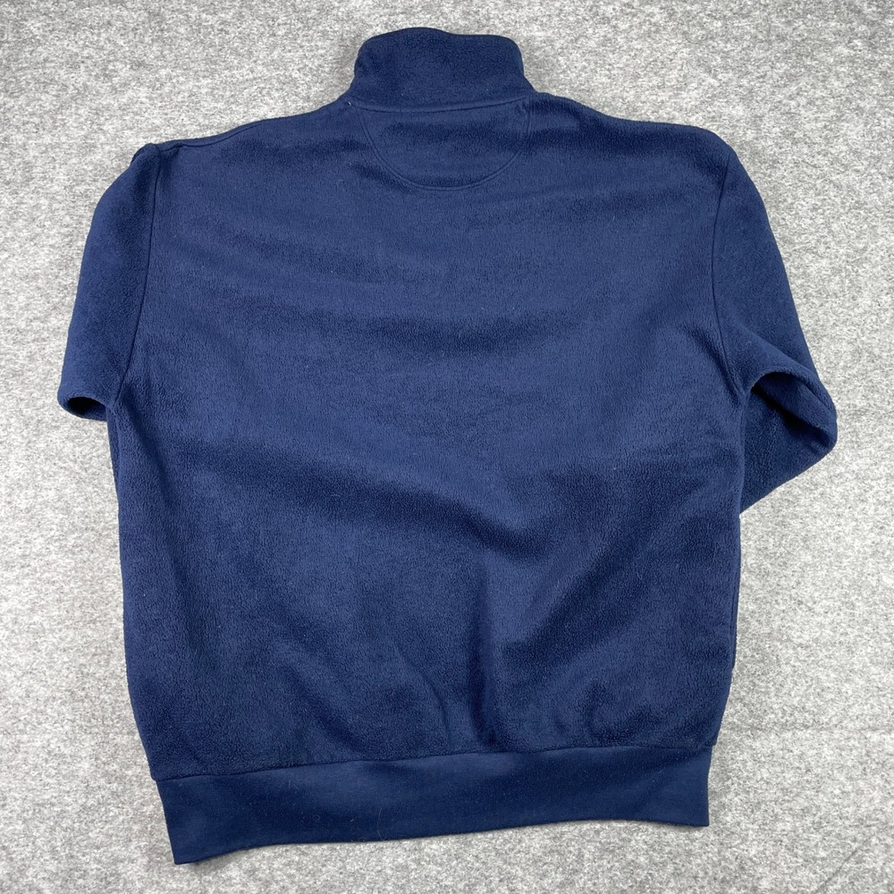 VTG Arizona Wildcats Fleece Pullover Mens XL Blue Russell Athletic 1/4 Zip 90s - Picture 3 of 7